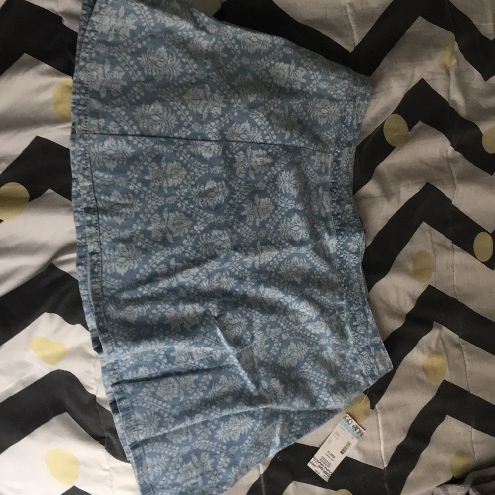 Chambray skirt